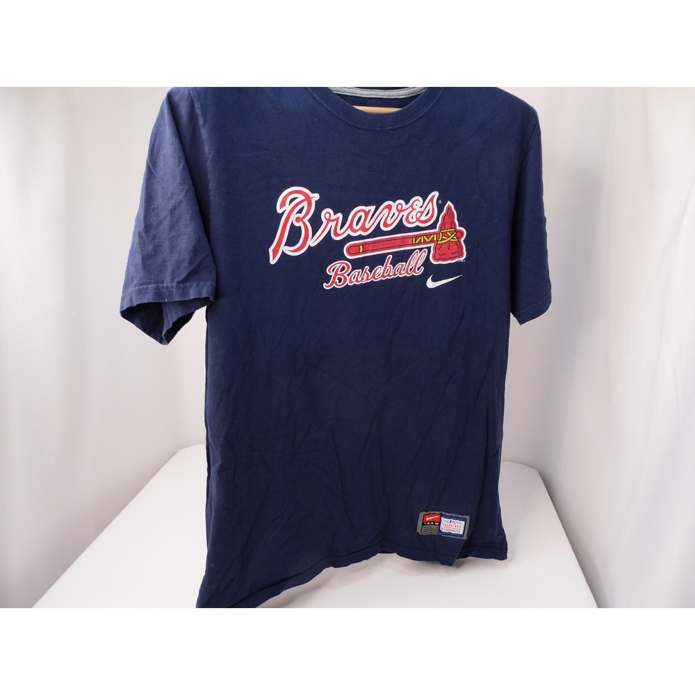 Nike Team MLB Genuine Merchandise Standard Fit Atlanta Braves T Shirt Large
